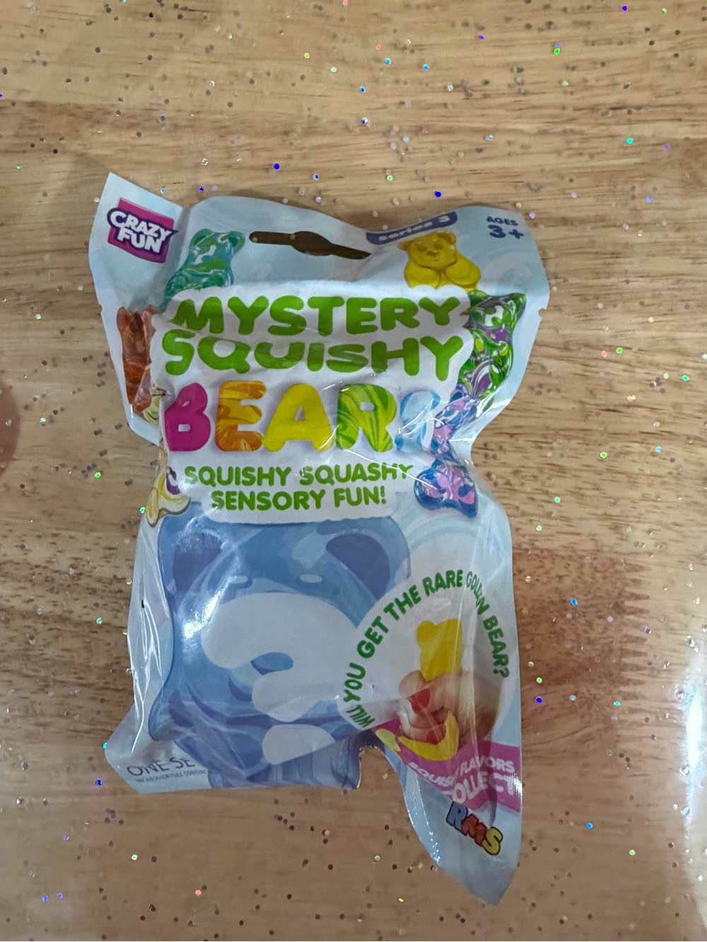 Mystery Squishy Bear - Blue